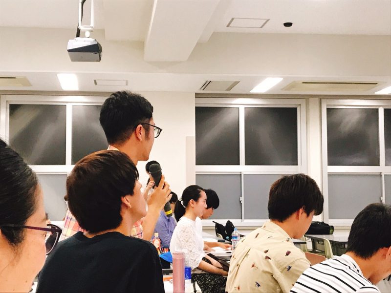 学生たちからの質疑応答