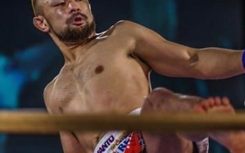 大木選手の迫力ある試合